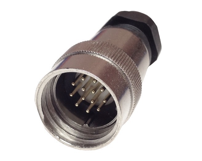 CMEP20B13AuQ 13 PIN MALE AIR SIDE MILITARY CONNECTOR