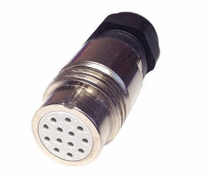 CHEP-20B13AuQ 13 PIN FEMALE AIR SIDE MILITARY CONNECTOR