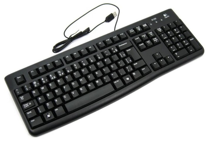 TECLADO USB LOGITECH K120 NEGRO