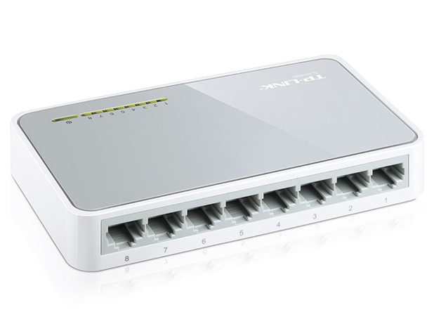 SWITCH RJ-45 8 PUERTOS TP-LINK TL-SF1008D 10/100 Mbps