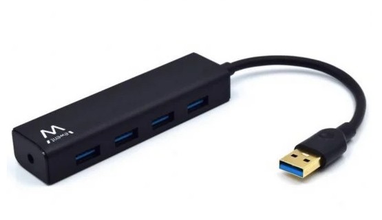 HUB USB 3.0 4 PUERTOS SIN ALIMENTACION