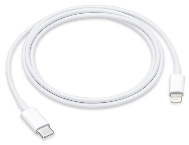 CABLE USB-C A LIGHTNING MACHO 1m