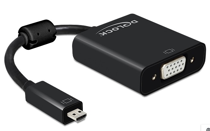 ADAPTADOR MICRO HDMI MACHO a VGA