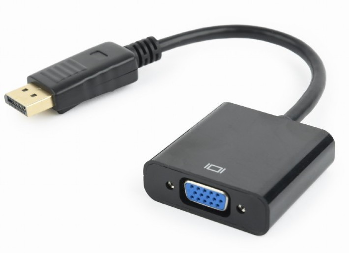 ADAPTADOR DISPLAYPORT MACHO A VGA HEMBRA