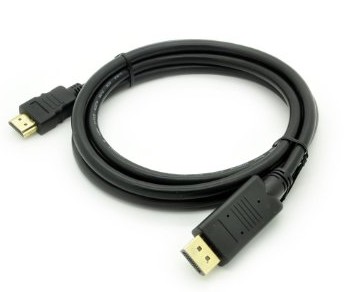 CABLE DISPLAYPORT MACHO A HDMI MACHO 1m