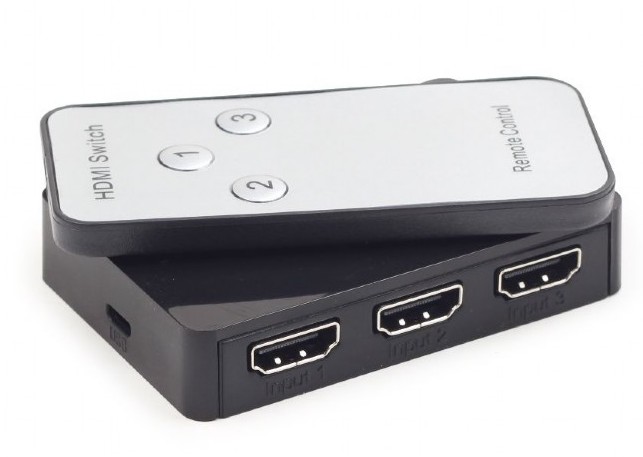 MINI SWITCH HDMI 3D 3 ENTRADAS