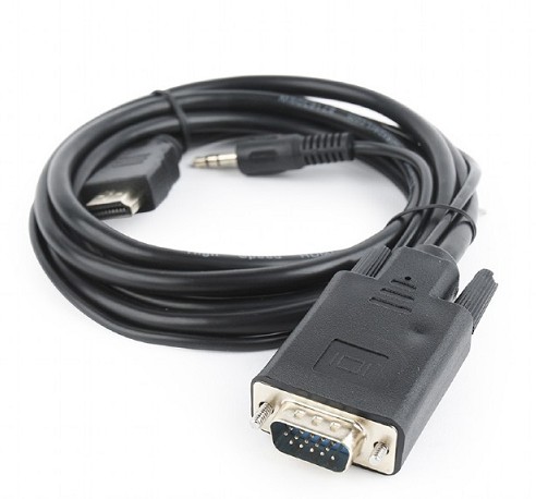irregular Estimado cebra Cable HDMI a VGA con Audio 1.8m - Cetronic