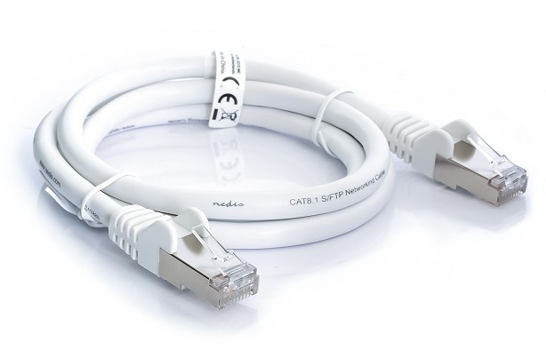 LATIGUILLO ETHERNET RJ45 CAT-8.1 S/FTP 0.5m