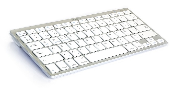 TECLADO BLUETOOTH 3.0 BLANCO