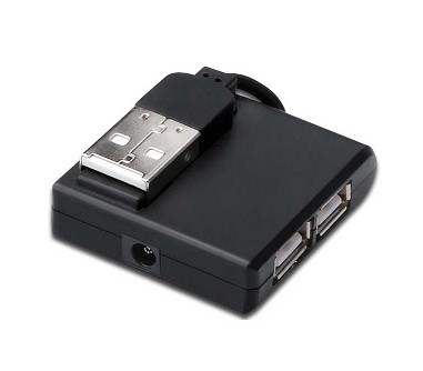 HUB USB 2.0 4 PUERTOS SIN ALIMENTACION DIGITUS