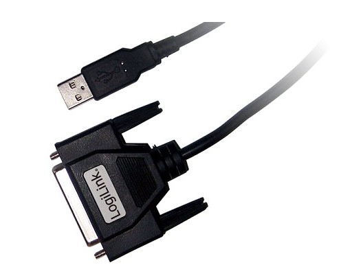 CONVERSOR USB MACHO A PARALELO DB25 HEMBRA