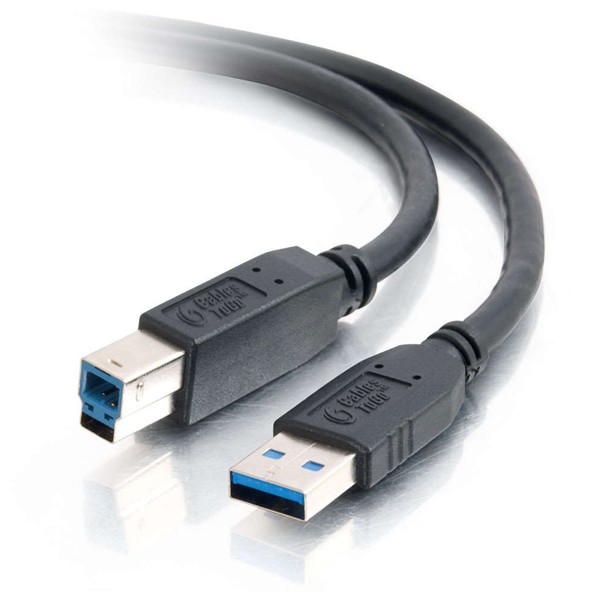 CABLE USB 3.0 TIPO A MACHO A USB B MACHO 1.8m