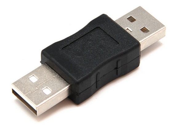 ADAPTADOR USB 2.0 MACHO A MACHO