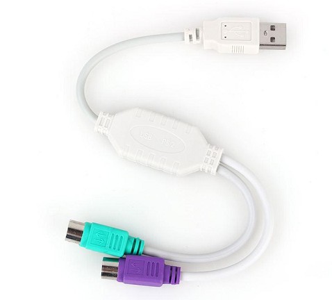ADAPTADOR USB 2.0 A PS2