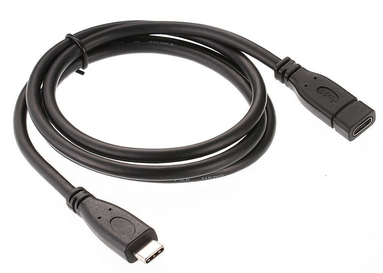 Cable tipo C y conector hembra
