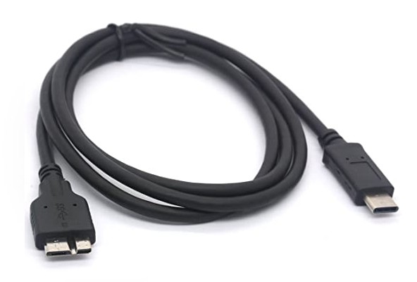 CABLE USB-C MACHO A USB 3.0 MICRO B MACHO 1m