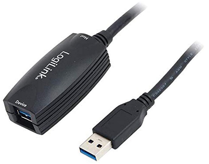 CABLE USB 3.0 MACHO A HEMBRA AMPLIFICADO 5m