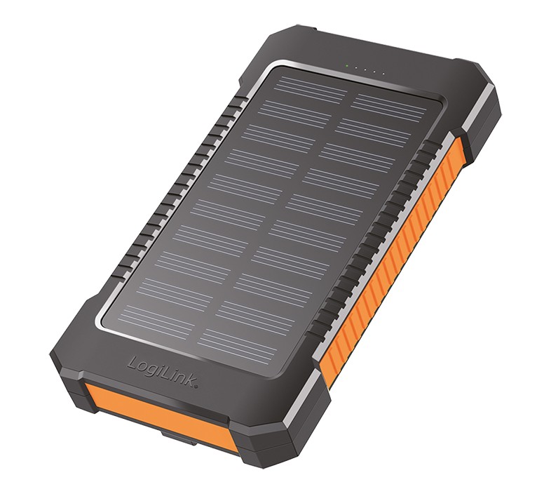 POWER BANK SOLAR 8000mA 2xUSB-A