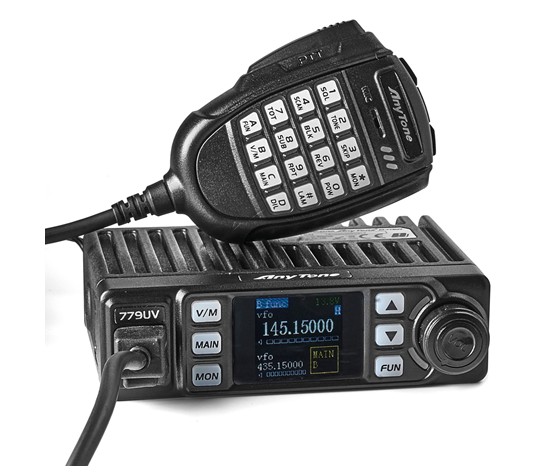 EMISORA MOVIL BIBANDA ANYTONE AT-779UV UHF/VHF