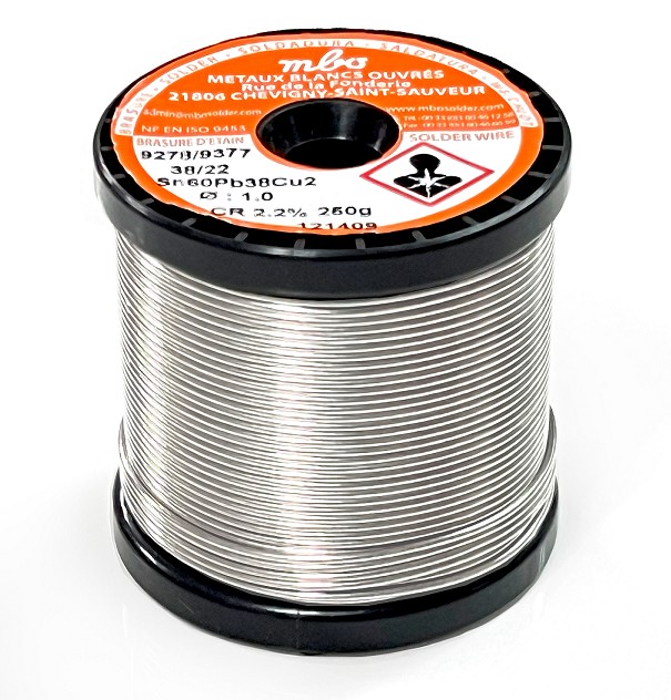 TRIMETAL SOLDER WIRE MBO 1mm 250gr