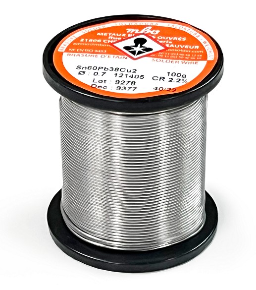 TRIMETAL SOLDER WIRE 0.7mm. 100gr