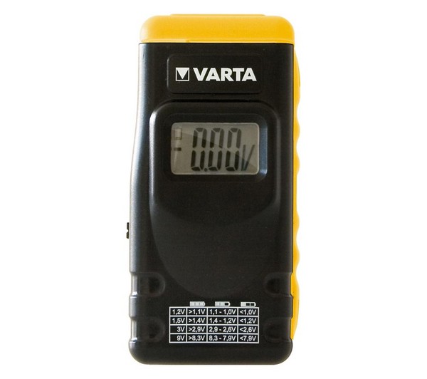 COMPROBADOR DE BATERIAS VARTA LCD DIGITAL