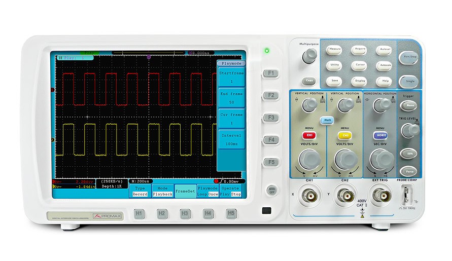 OD-610 OSCILOSCOPIO PROMAX 2 CANALES 100Mhz