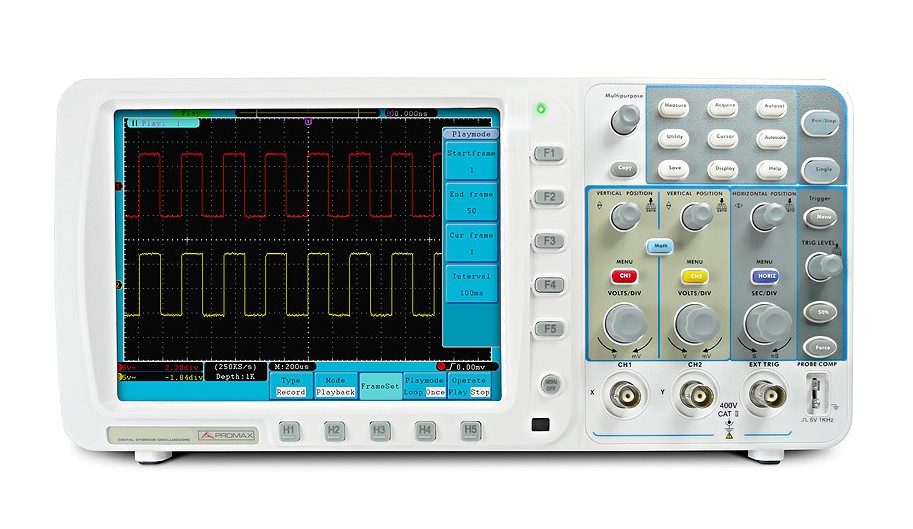 OD-620B OSCILOSCOPIO PROMAX 2 CANALES 200Mhz