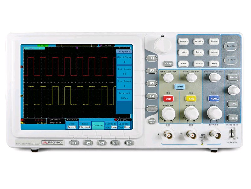 OD-603 OSCILOSCOPIO PROMAX 2 CANALES 30Mhz