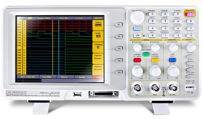 OL-612 OSCILOSCOPIO PROMAX CON ANALIZADOR 16 CANALES