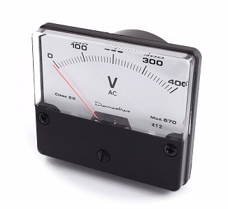 670  PANEL VOLTMETER  10V cc