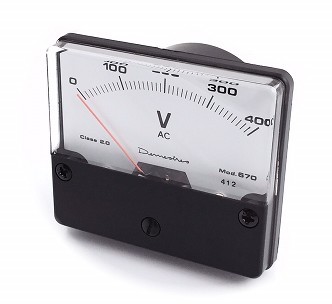 670  PANEL VOLTMETER 50V cc