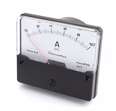 670  PANEL AMMETER   1A dc