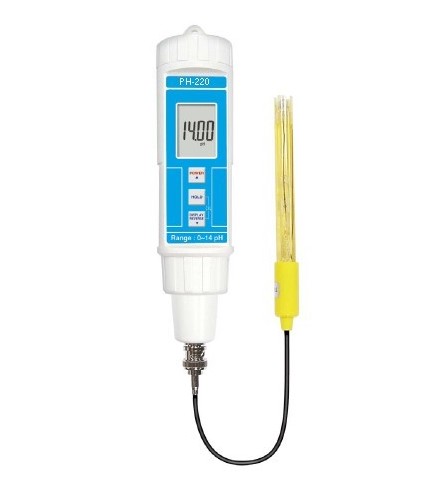 MEDIDOR DE PH DIGITAL PH220 IP65