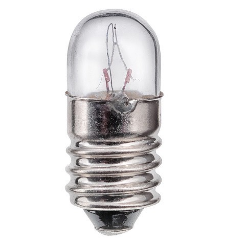 TUBULAR LIGHTBULB 10x28 E10 6,5V 300mA  W503