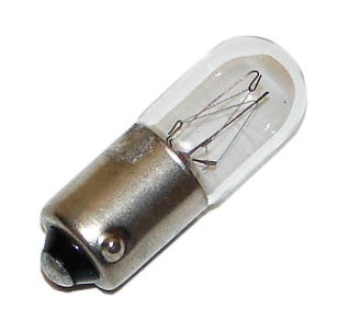 TUBULAR LIGHTBULB 10x28 Ba9s 6,5V 100mA W1235