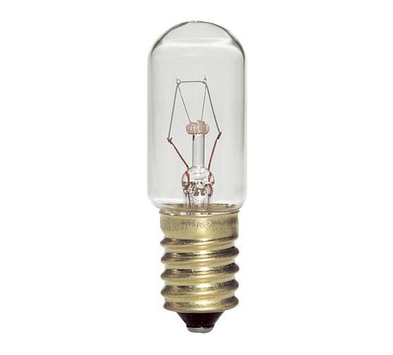 TUBULAR LIGHTBULB 22x60 E14 240V 25W