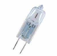 HALOGEN BI-PIN LIGHT BULB 6V 10W