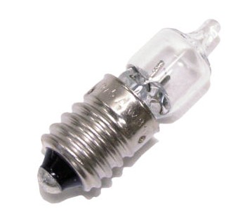 HALOGEN LIGHTBULB E-10    2.8V