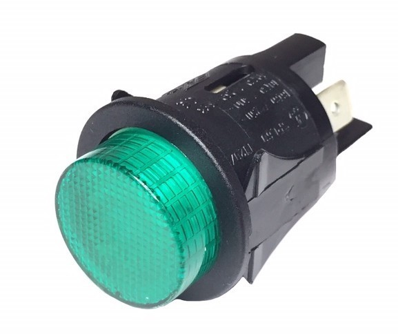 IF4-3507 INTERRUPTOR BIPOLAR LUMINOSO VERDE 220V