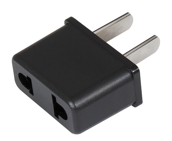 Adaptador de Enchufe USA a Europa - Cetronic