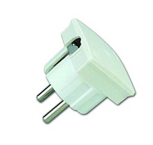 CONECTOR SCHUKO MACHO TT 16A SALIDA LATERAL