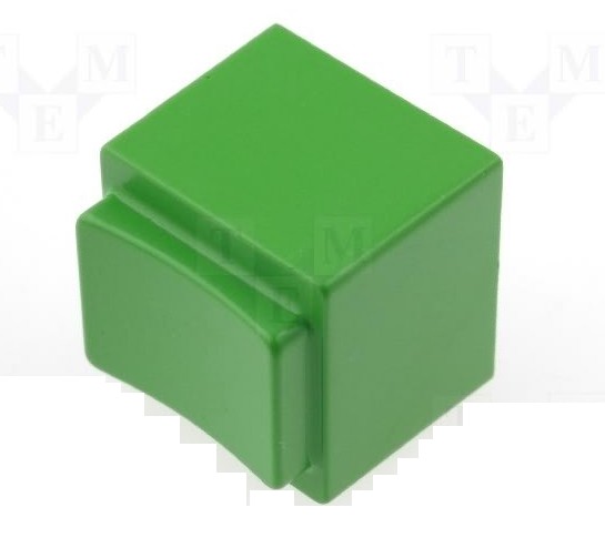 16700 BOTON UNIMEC CUADRADO VERDE