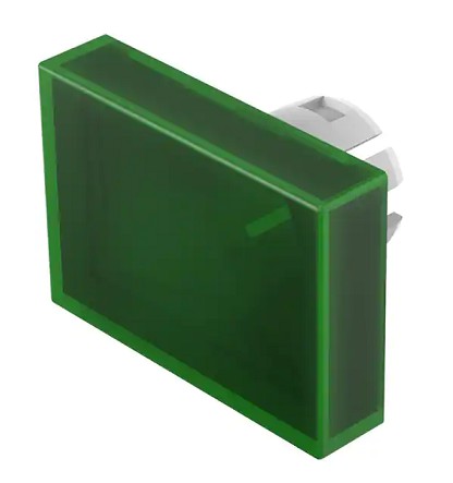 61-9331.5 CAPERUZA RECTANGULAR EAO VERDE SERIE 61