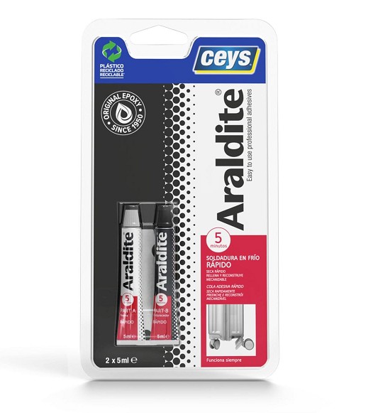 CEYS ARALDITE RAPIDO EPOXY DOS COMPONENTES 2x5ML