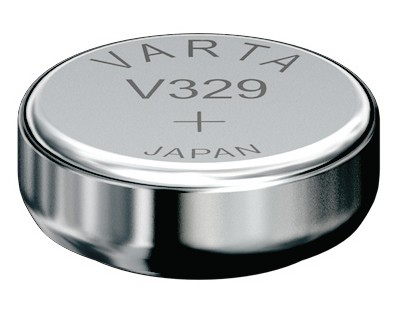 V329  WATCH BATTERY VARTA--
