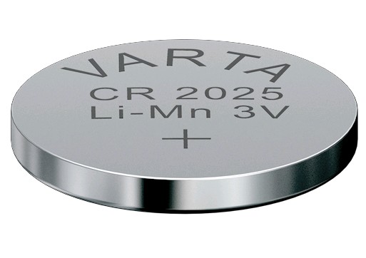 6025  LITHIUM BATTERY VARTA CR2025 3V