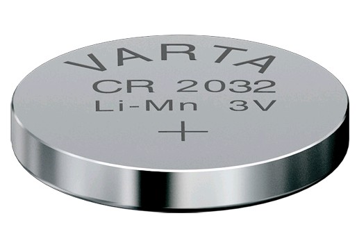 6032  LITHIUM BATTERY VARTA CR2032 3V