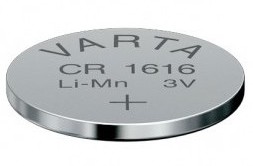 6616  LITHIUM BATTERY VARTA CR1616 3V