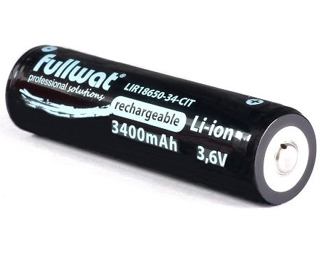 Bateria Litio 18650 3.7V 1800mAh con Terminales - Cetronic